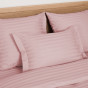 Постельное белье Soft pink, страйп-сатин - фото № 7