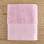 Полотенце махровое Strisce, розовое - фото № 3
