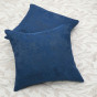 Подушка декоративная Craquelure, синяя - фото № 2