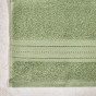 Полотенце махровое Basena, зеленое - фото № 2