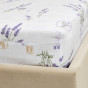 Простыня на резинке Lavender, лаванда