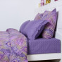 Постельное белье Pavone, сиреневое - фото № 13
