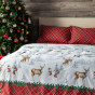 Постельное белье Рождество в деревне/Country christmas перкаль - фото № 3
