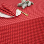 Скатерть Rhombus, красная - фото № 4