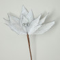 Цветок Праздничные цветы/Fiori di festa, серебро - фото № 3