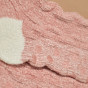 Носки Cozy Home, розовые/белые - фото № 4