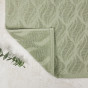 Полотенце махровое Ondoso, зеленое - фото № 3