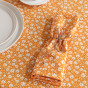 Скатерть Милфер/Milfer, оранжевая - фото № 5