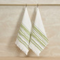 Комплект махровых полотенец Илария/Ilaria, зеленый
