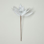 Цветок Праздничные цветы/Fiori di festa, серебро - фото № 2