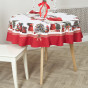 Скатерть круглая Christmas tree - фото № 2