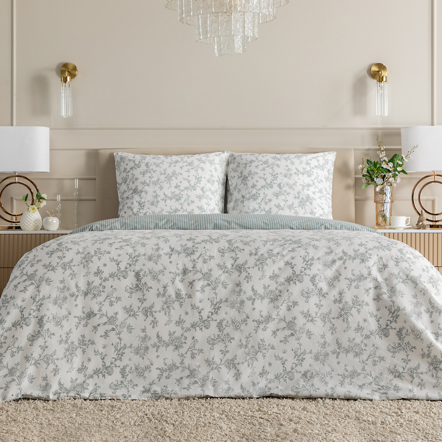 Постельное белье Цветочный/Floreale - фото № 9