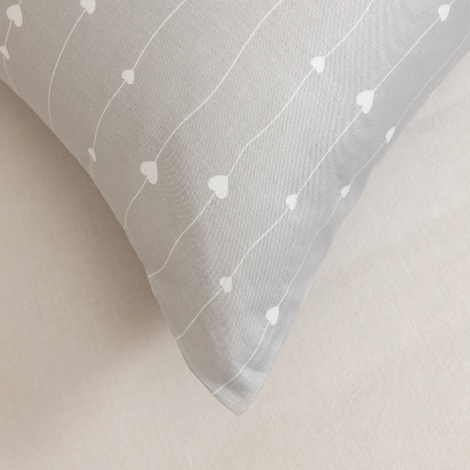 Комплект наволочек Серая романтика - фото № 4