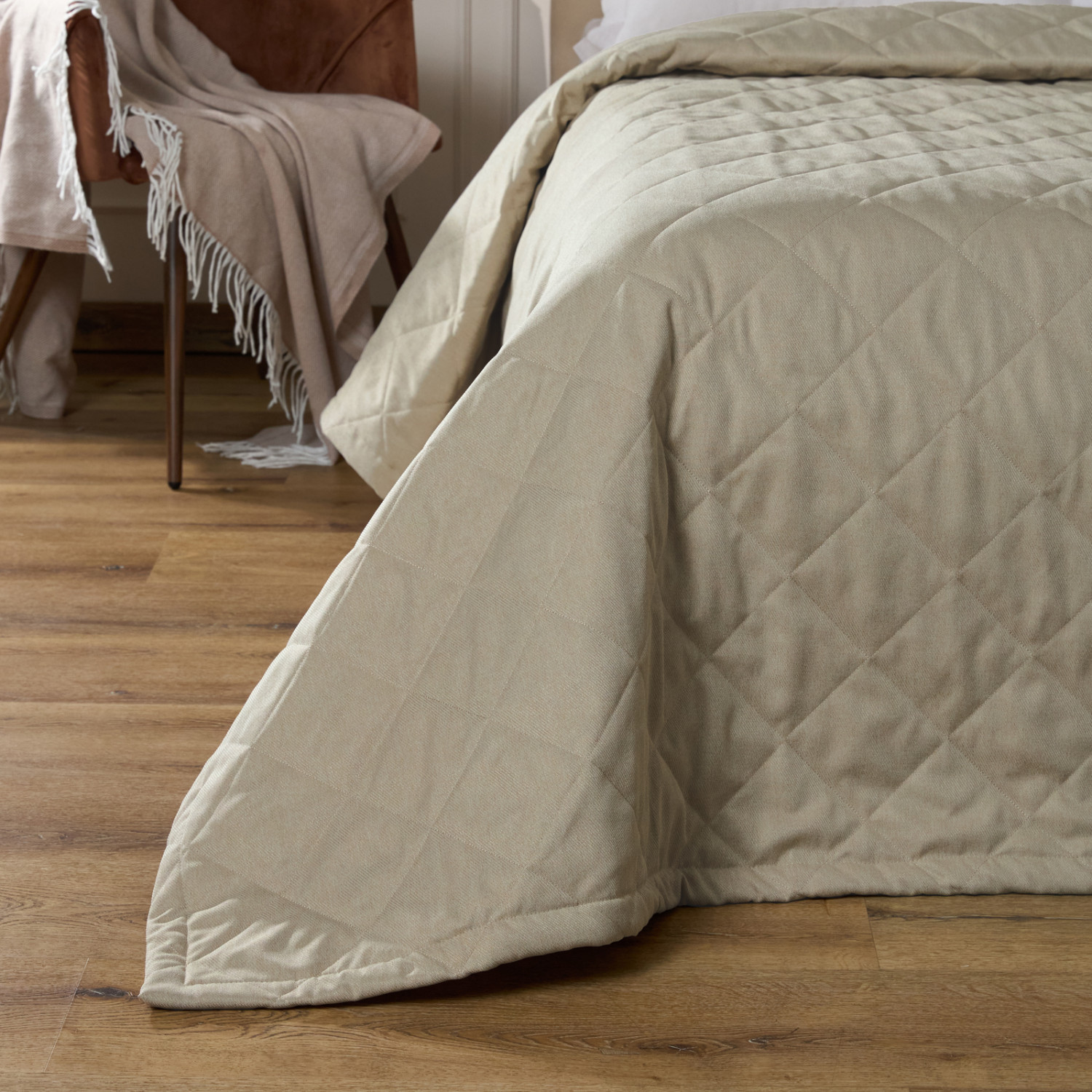 Покрывало Тибр/Tevere, песок - фото № 3