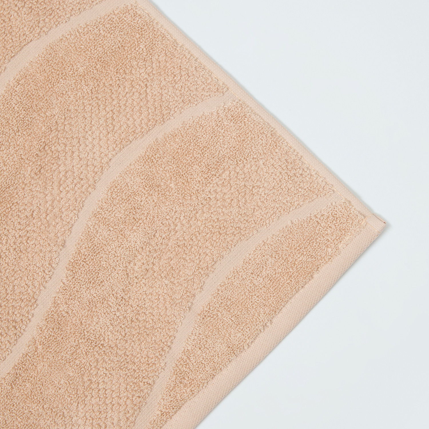 Полотенце махровое Волна/Ondulato, бежевое - фото № 3