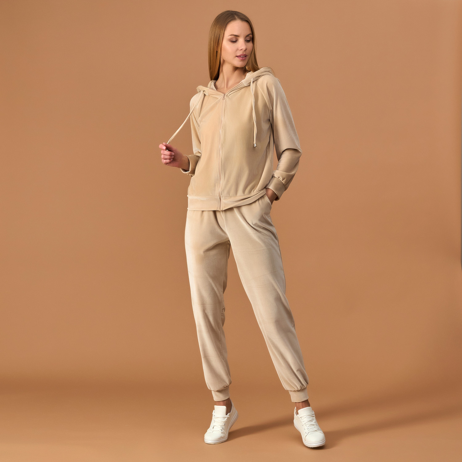 Комплект Velours, бежевый