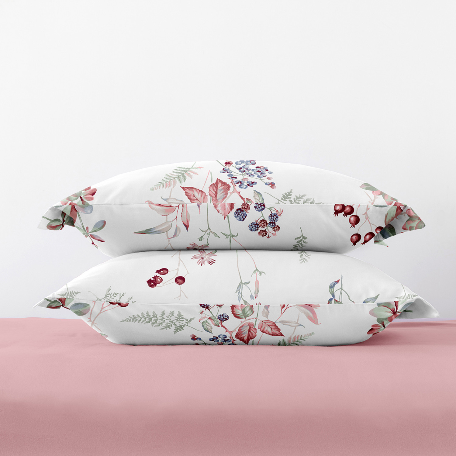 Комплект наволочек Латери с ушками, белый