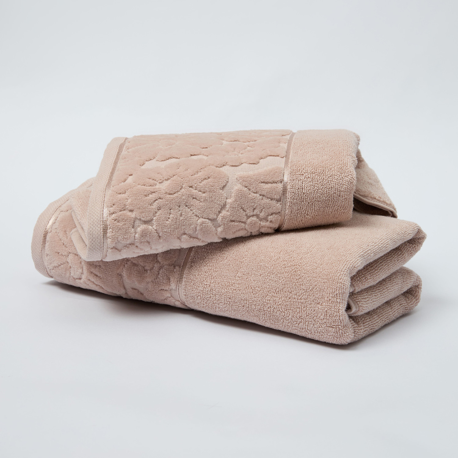 Полотенце махровое Licia, пудра - фото № 5