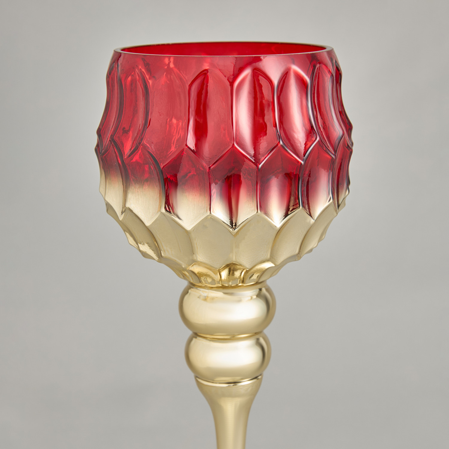 Подсвечник Красный/Rosso I - фото № 3