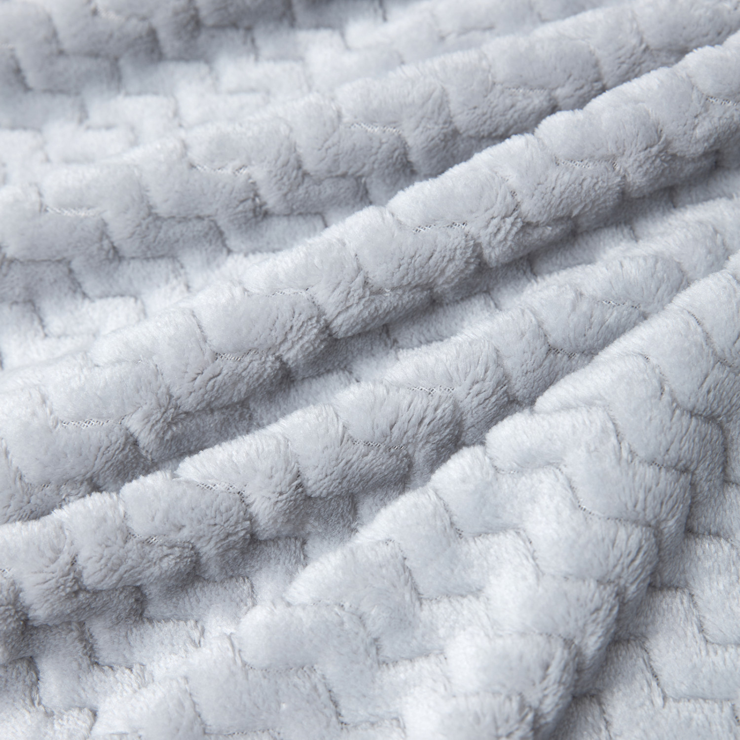 Плед Wiggly, серый - фото № 4