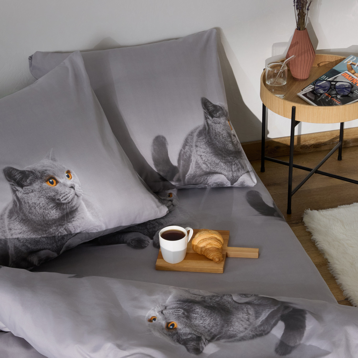 Постельное белье Британский кот - фото № 6