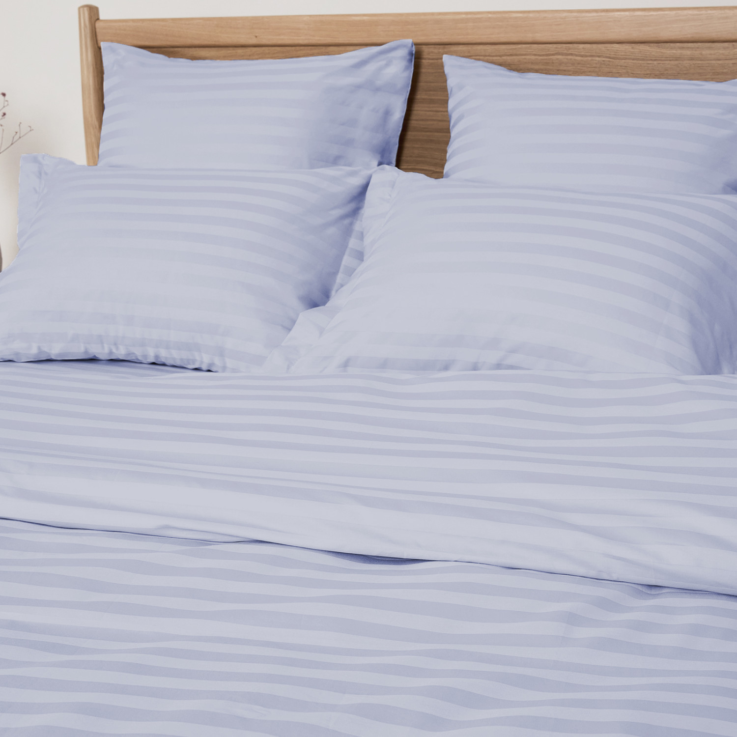 Комплект наволочек Сиреневый туман/Lilac mist с ушками - фото № 5