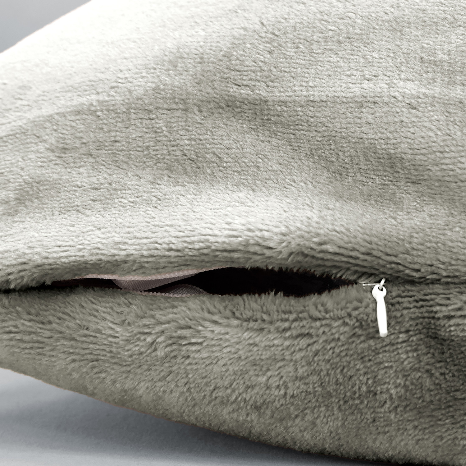 Наволочка декоративная Supersoft, серая - фото № 3