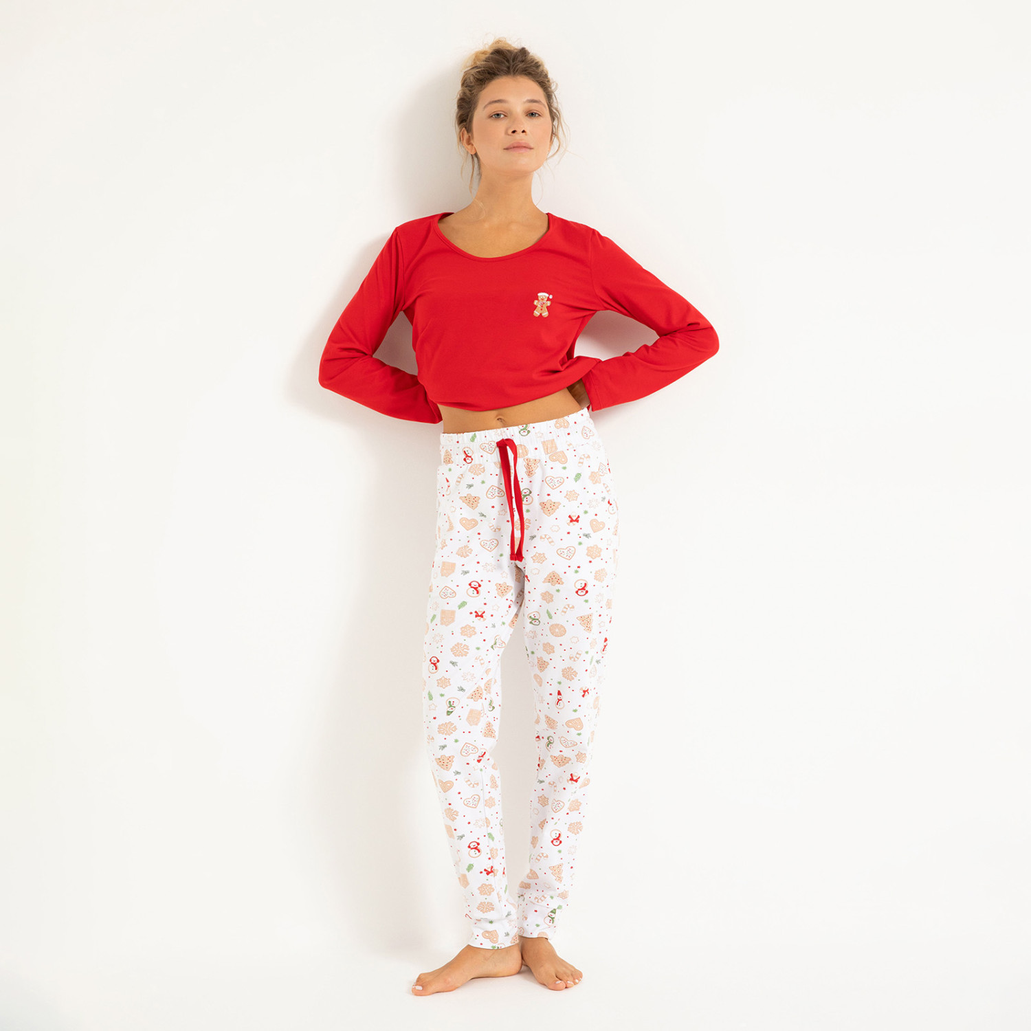 Комплект Пряничный человечек/Gingerbread VI - фото № 8