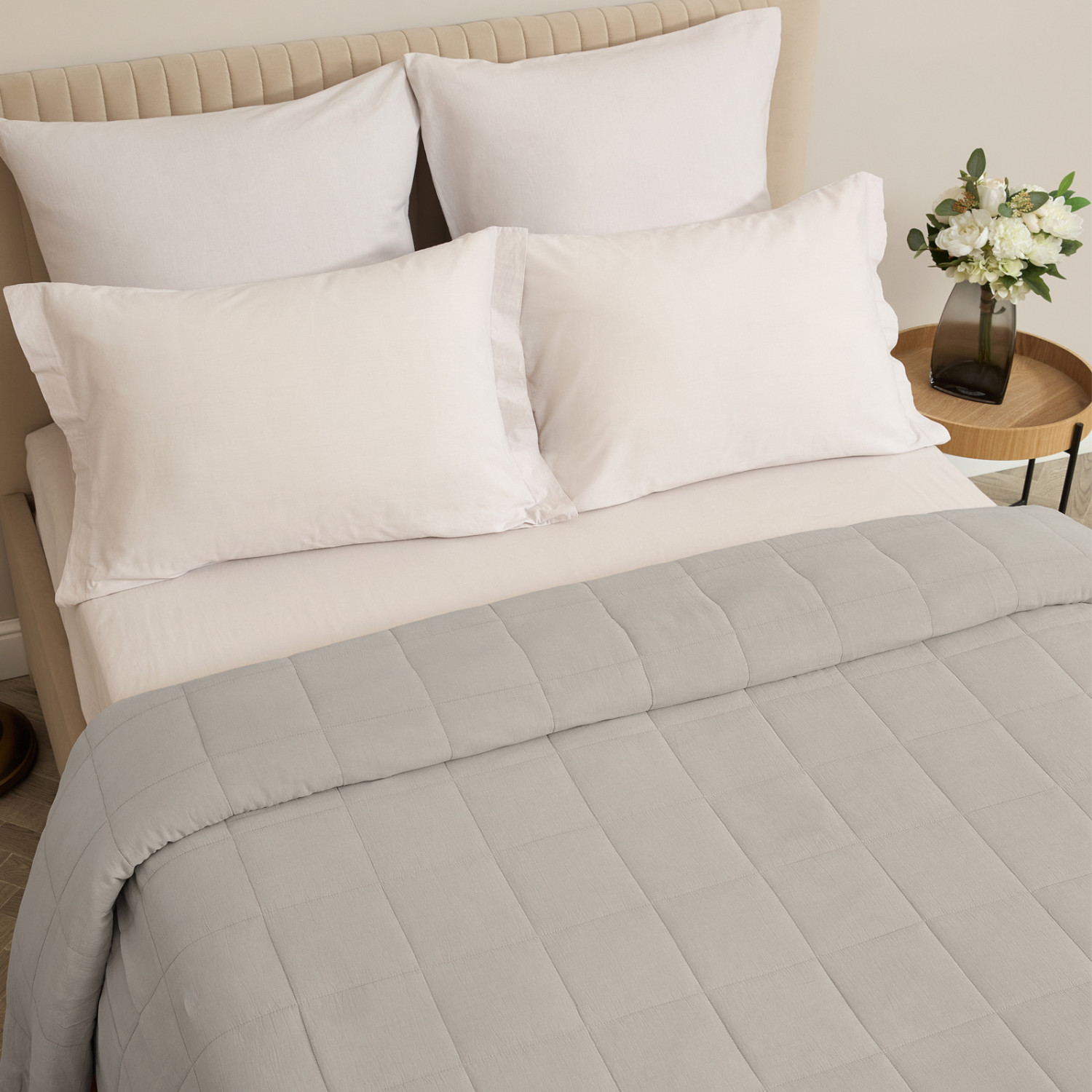 Покрывало Альда/Alda, серое - фото № 3