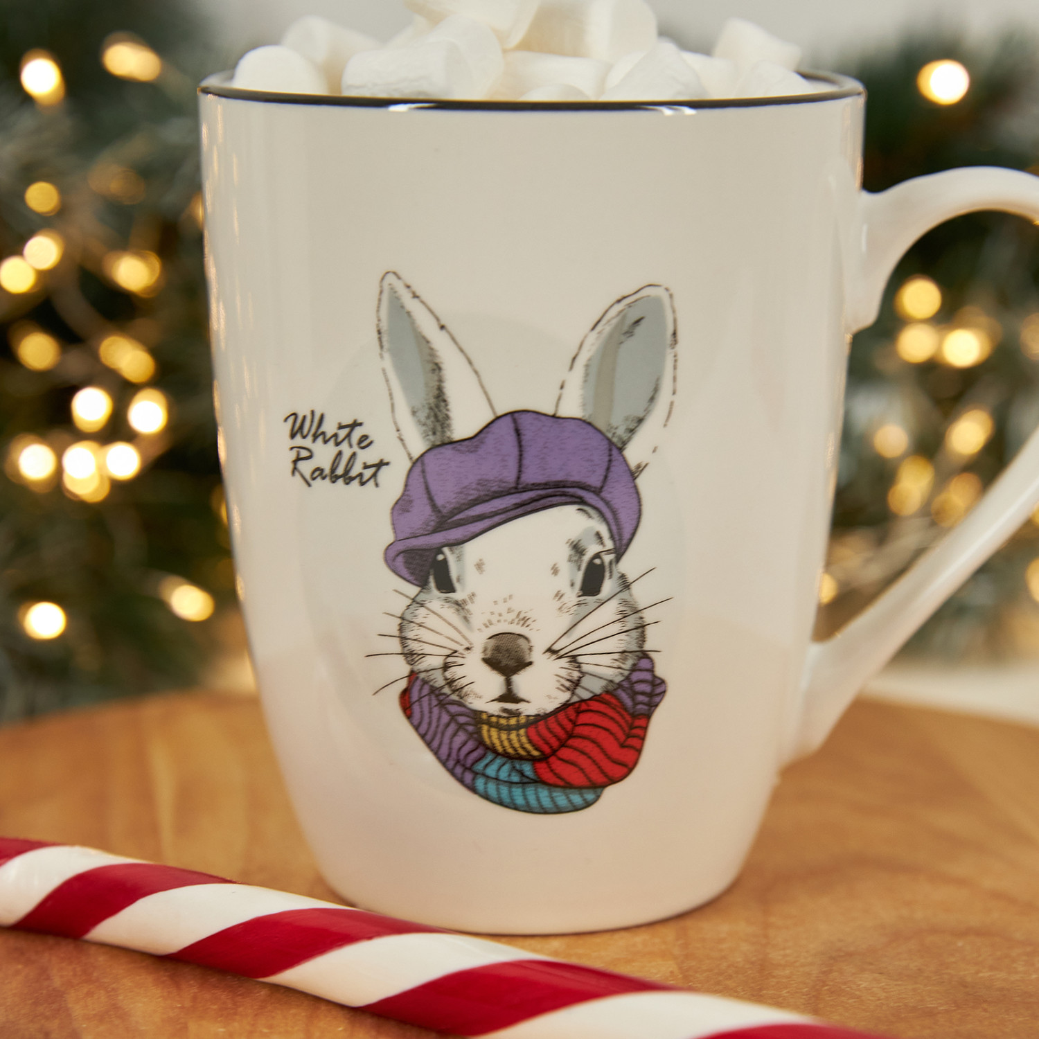 Кружка Cute rabbit, кролик I, 360 мл - фото № 2