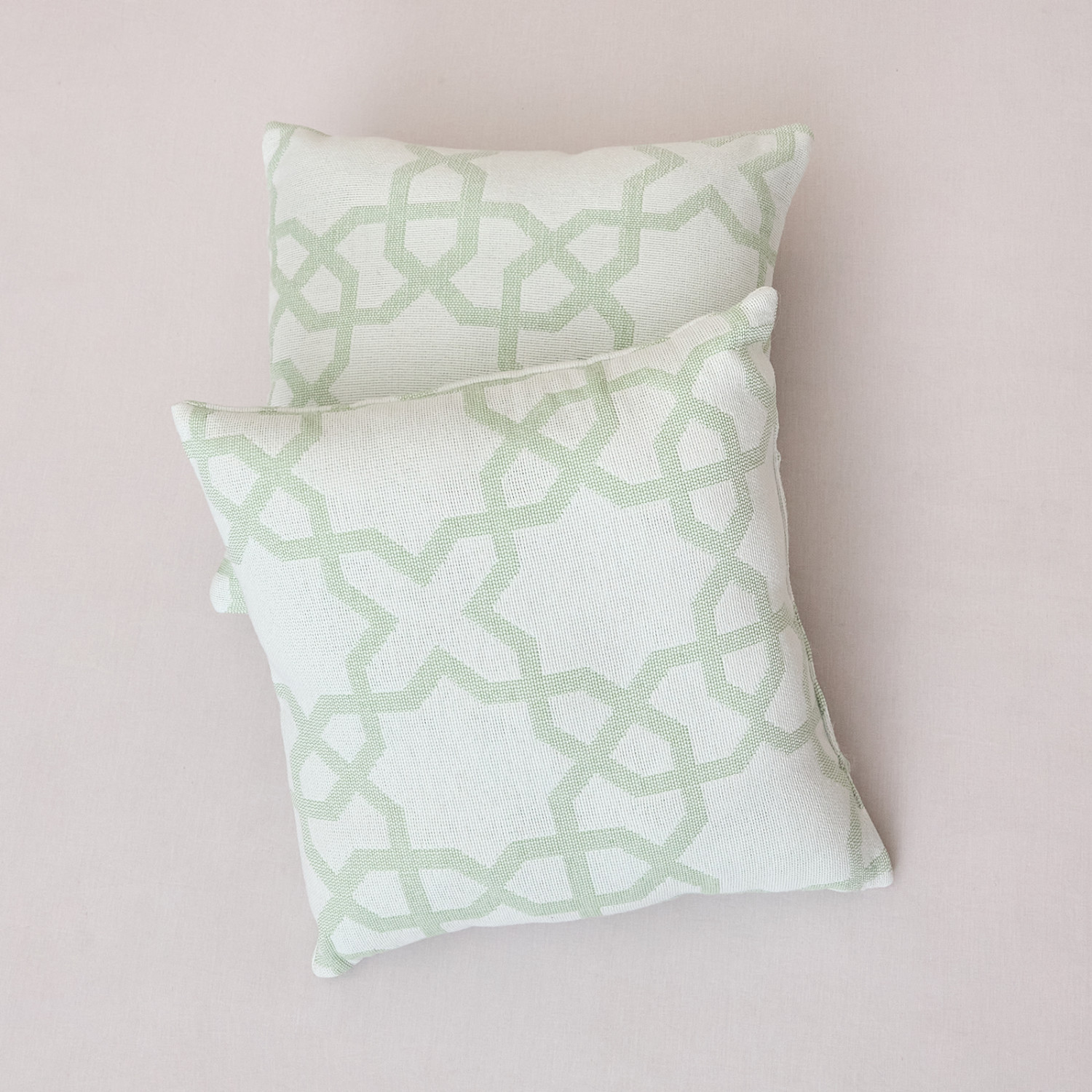 Подушка декоративная Восточный мотив/Motivo orientale, зеленая - фото № 2