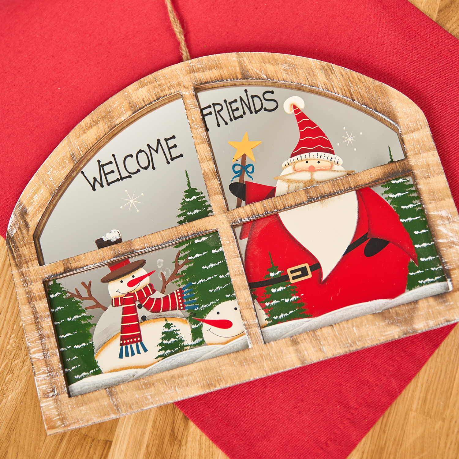 Подвесная декорация Welcome Friends - фото № 2