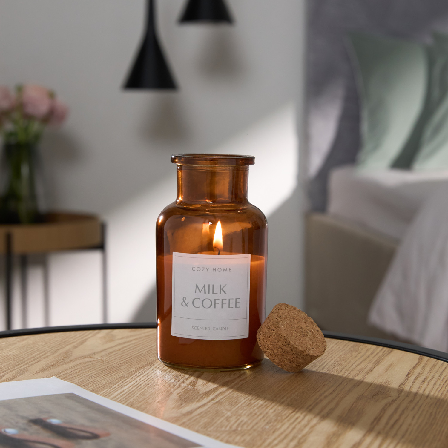 Свеча ароматическая Молочный кофе/Milk&Coffee - фото № 3