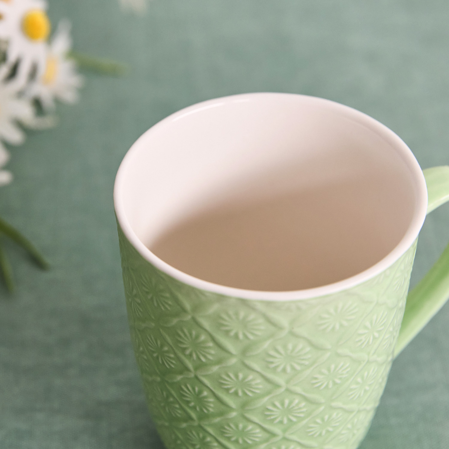 Кружка Pastel салатовая I - фото № 3