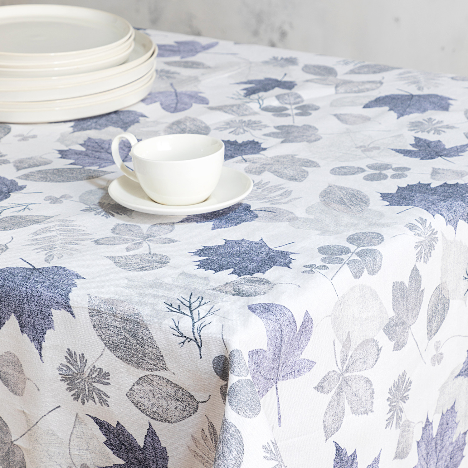 Скатерть Fogliame, мультиколор - фото № 2