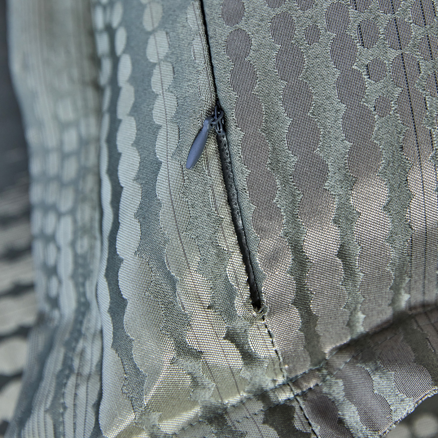 Подушка декоративная Onde, оливковая - фото № 4