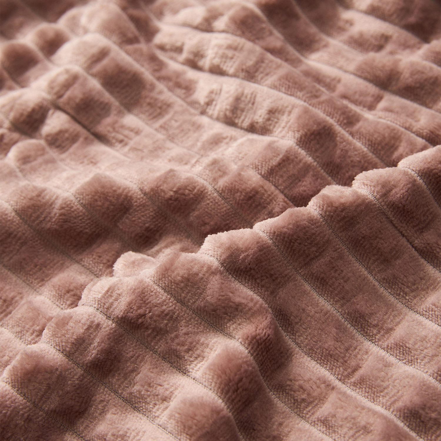 Плед Meo, пыльная роза - фото № 5