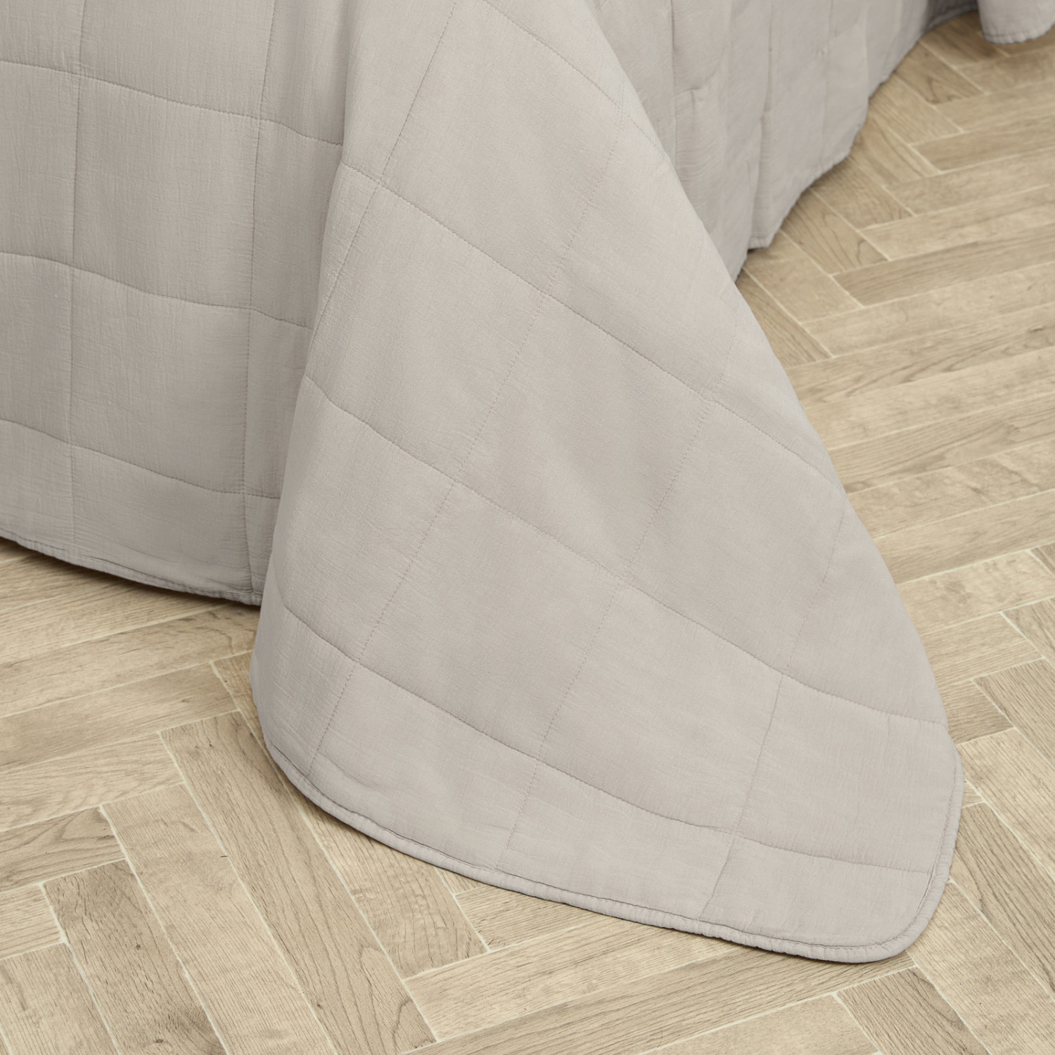 Покрывало Alda, серое - фото № 6