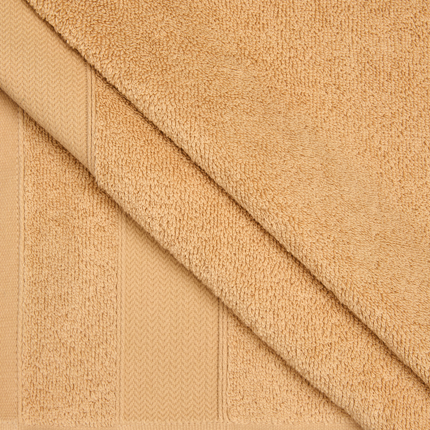 Полотенце махровое Lordy, карамель - фото № 5