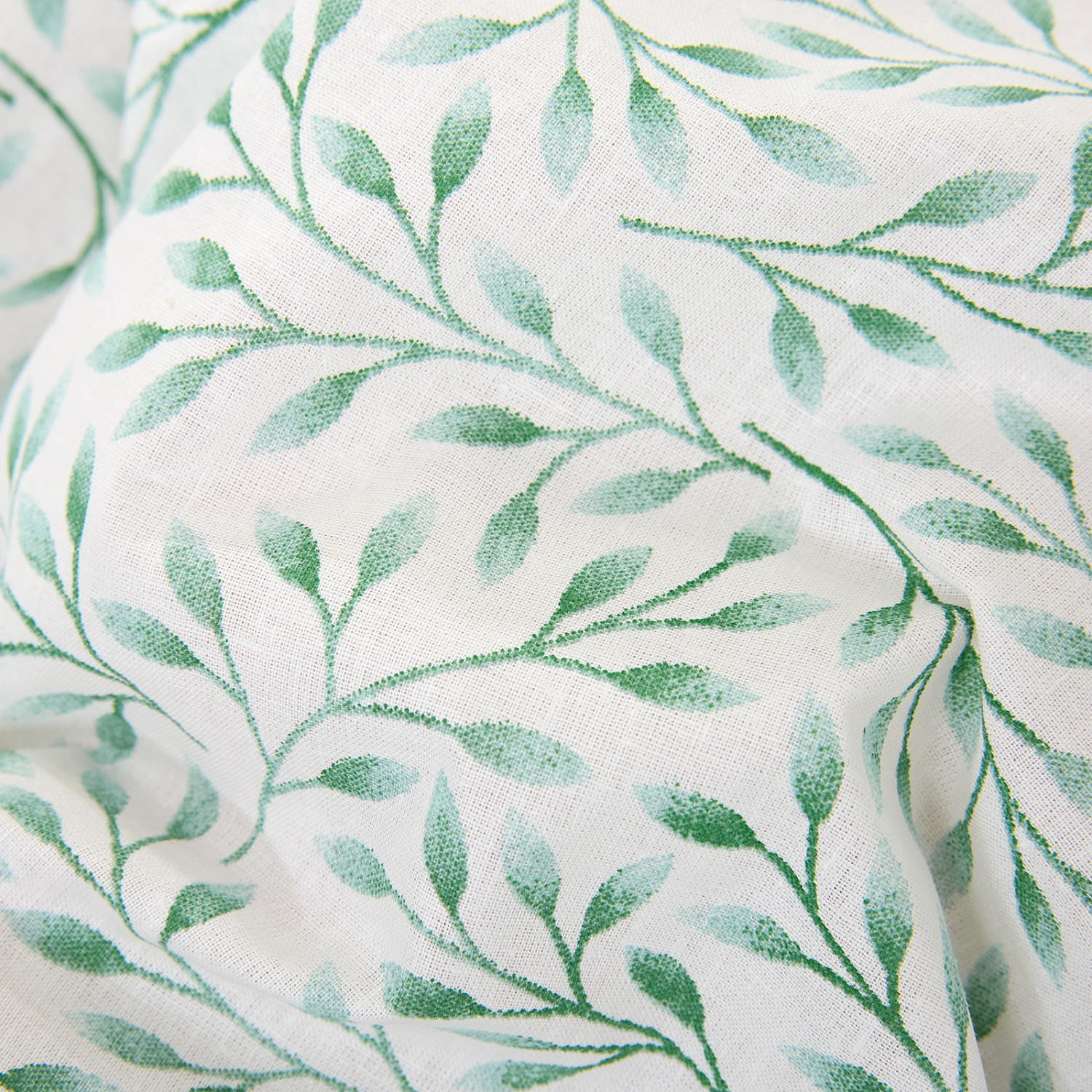 Пододеяльник Foglio, зеленый - фото № 6