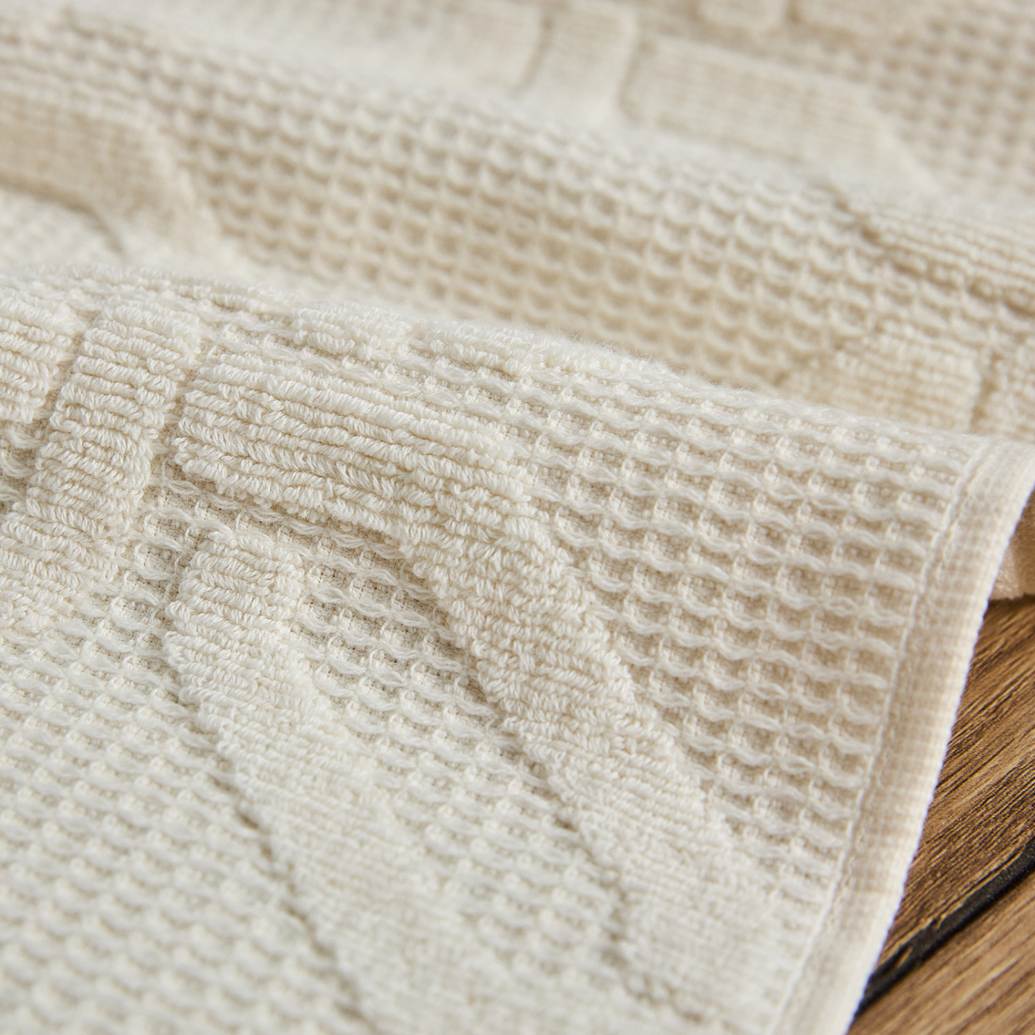 Полотенце махровое Daniela, молочное - фото № 3