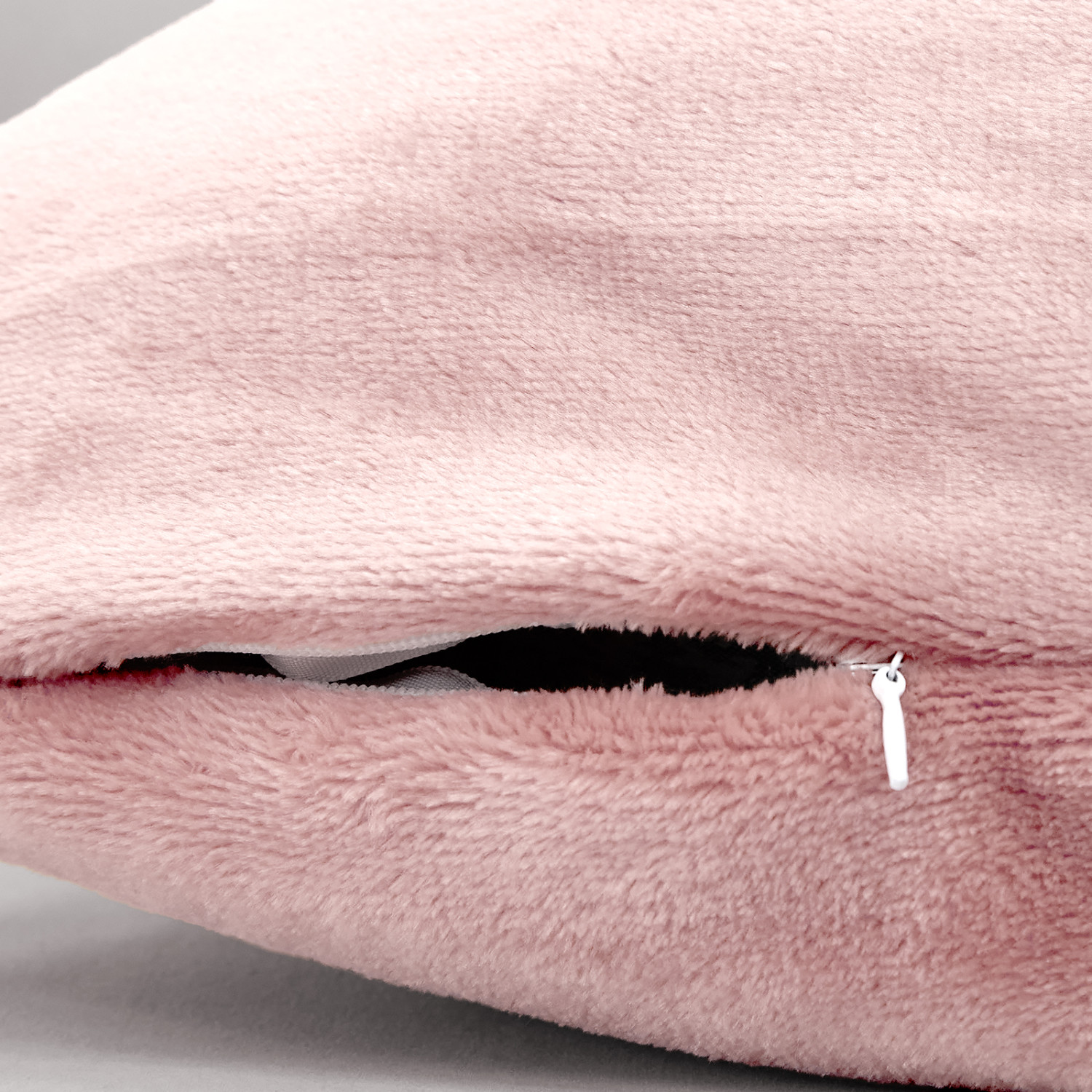 Наволочка декоративная Сверхмягкий/Supersoft, бледно-розовая - фото № 3