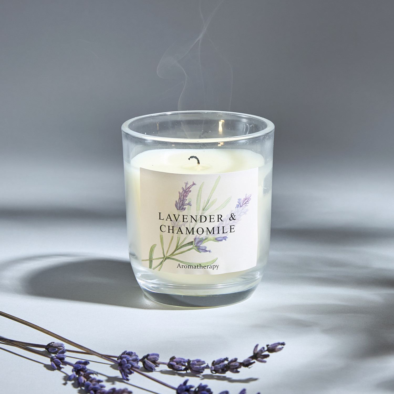 Свеча ароматическая Lavender & Chamomile - фото № 3