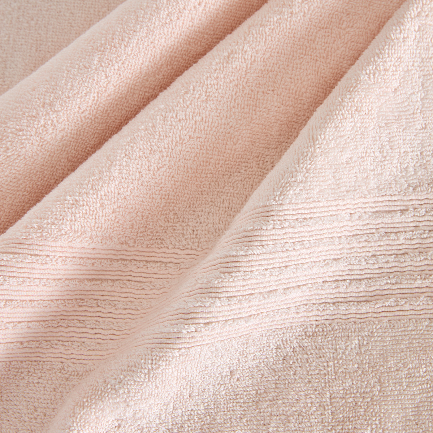 Полотенце махровое Fiorenza, пудра - фото № 6