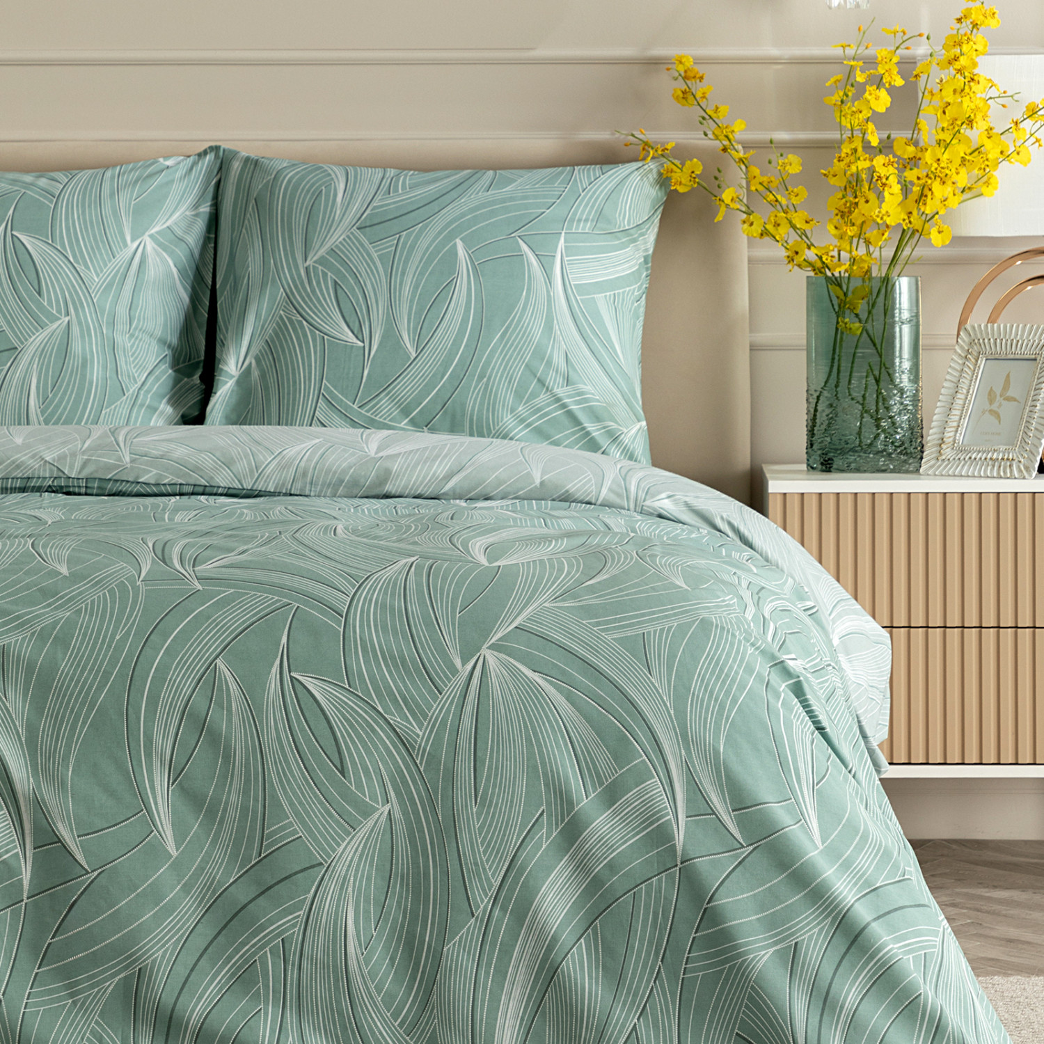 Постельное белье Танцующие листья/Dancing Leaves - фото № 9