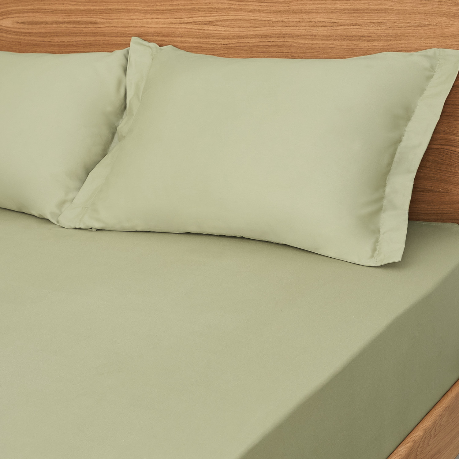 Комплект наволочек Green chantilly с ушками - фото № 2