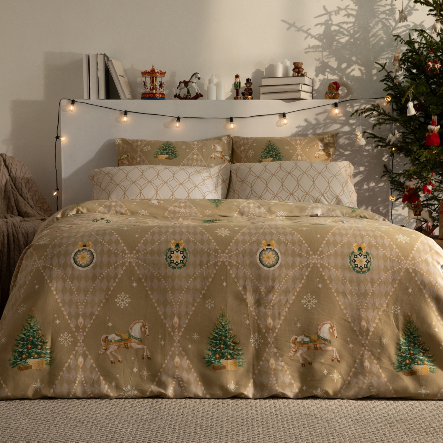 Постельное белье Festive Horse - фото № 3