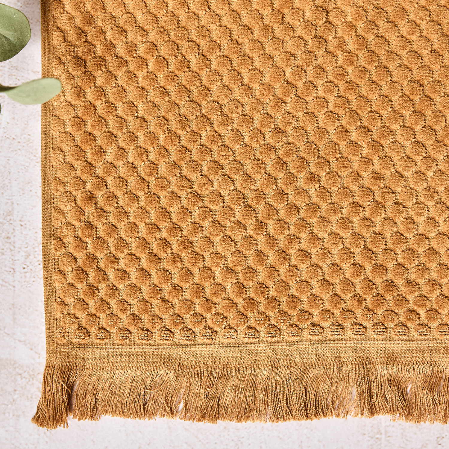 Полотенце Camella, горчица - фото № 3