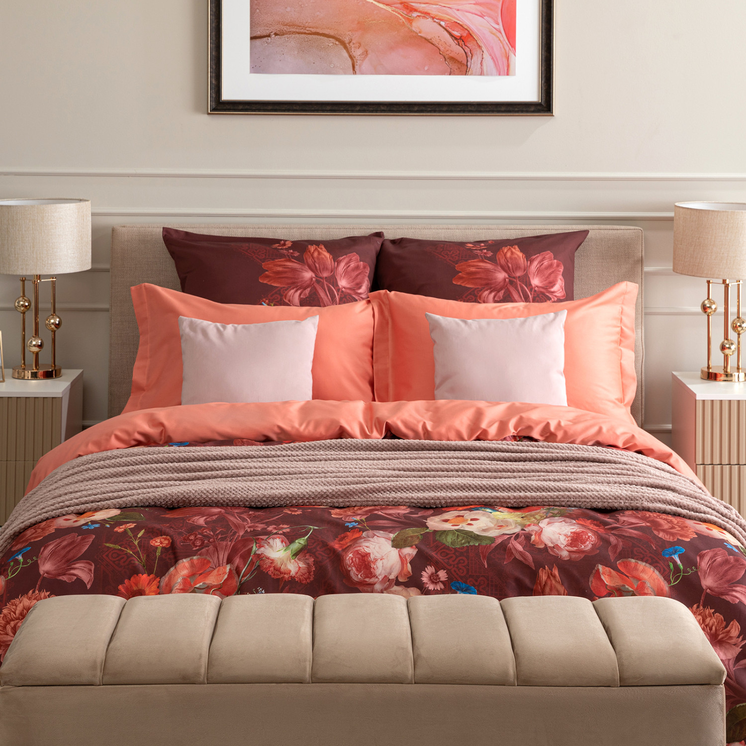 Постельное белье Rosa selvatica (на резинке) - фото № 6