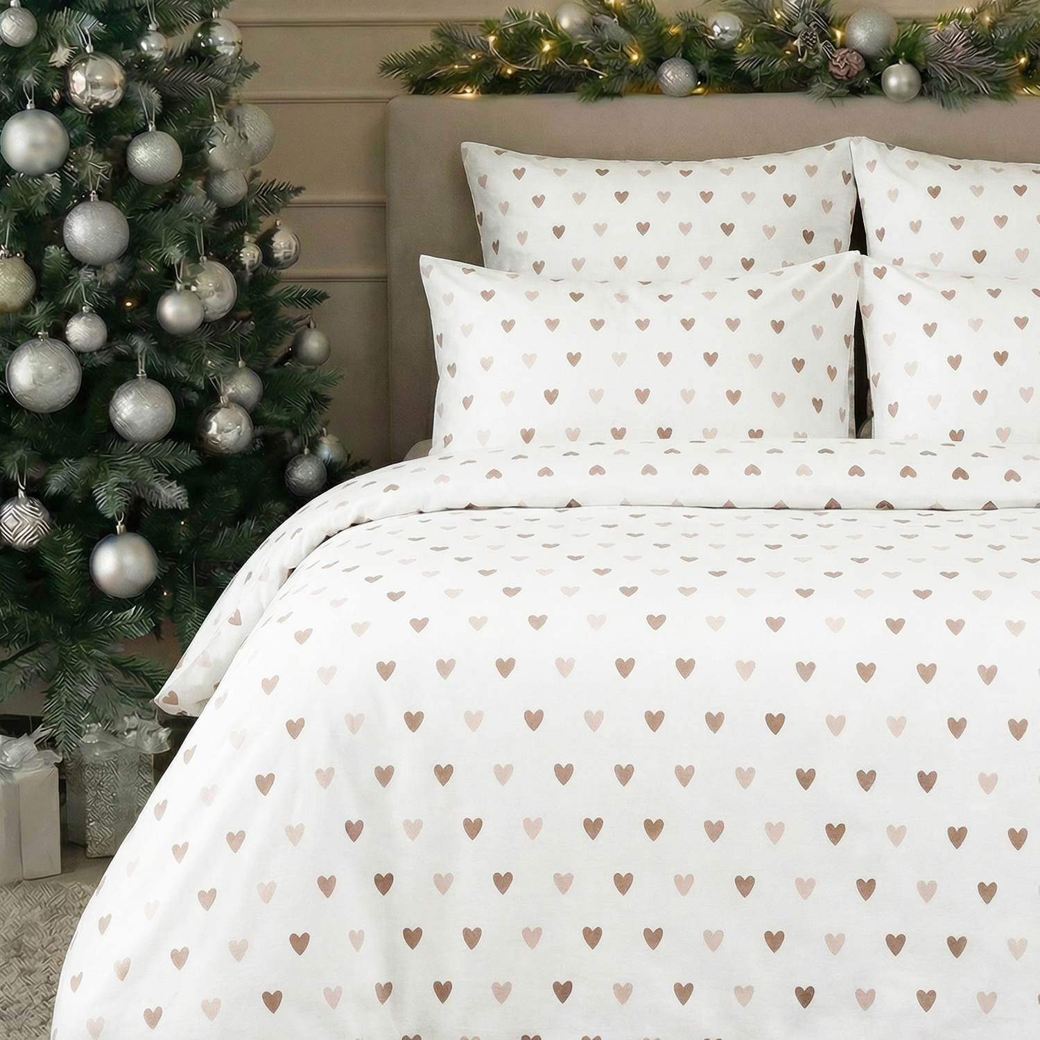 Постельное белье Любовь моя (коричневый)/ Amore mio brown - фото № 12